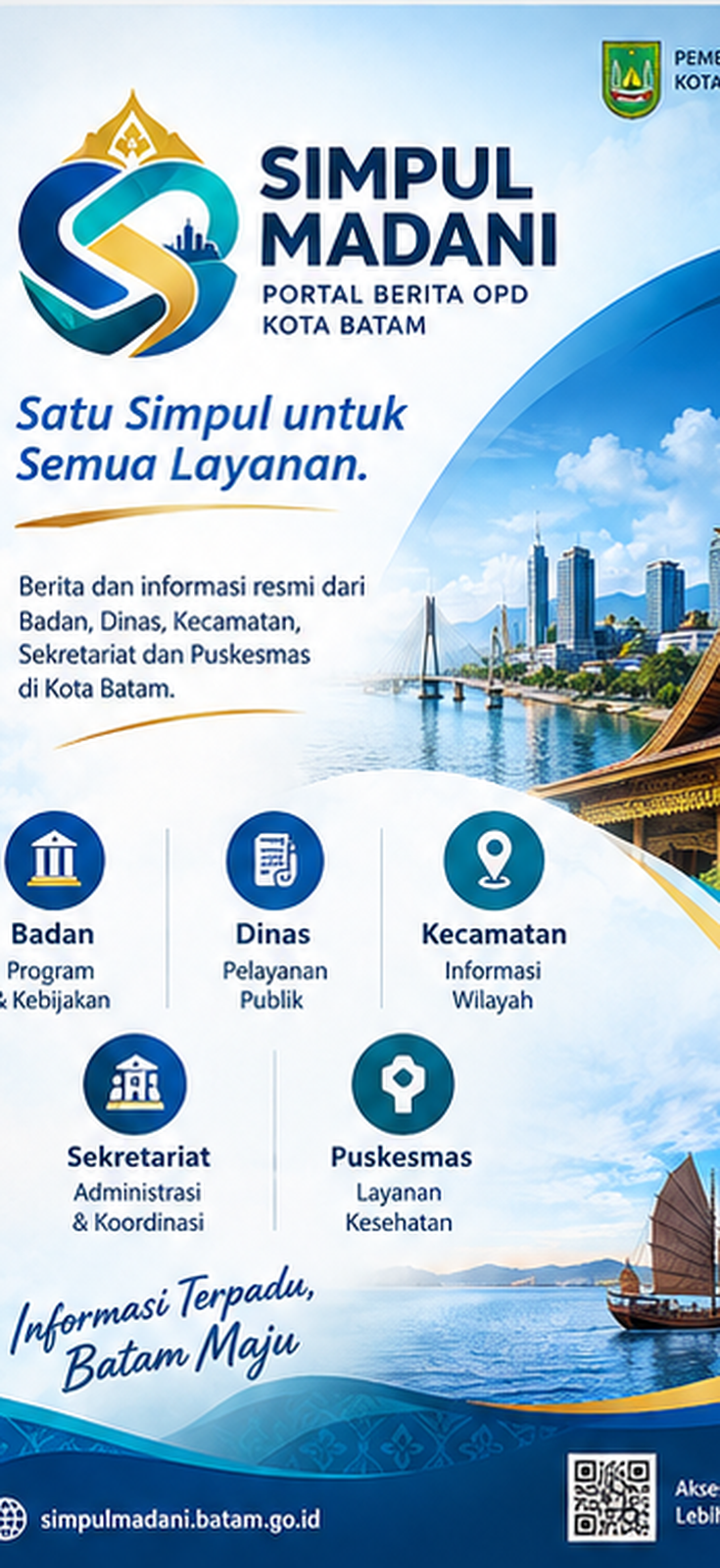 Poster Simpul Madani — Satu Simpul untuk Semua Layanan