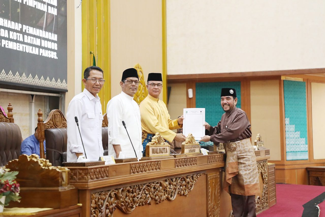 Pemko dan DPRD Batam Sepakati Pembentukan Pansus Dua Ranperda